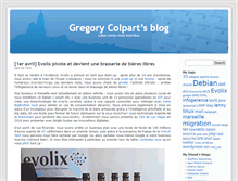 Tablet Screenshot of gcolpart.evolix.net